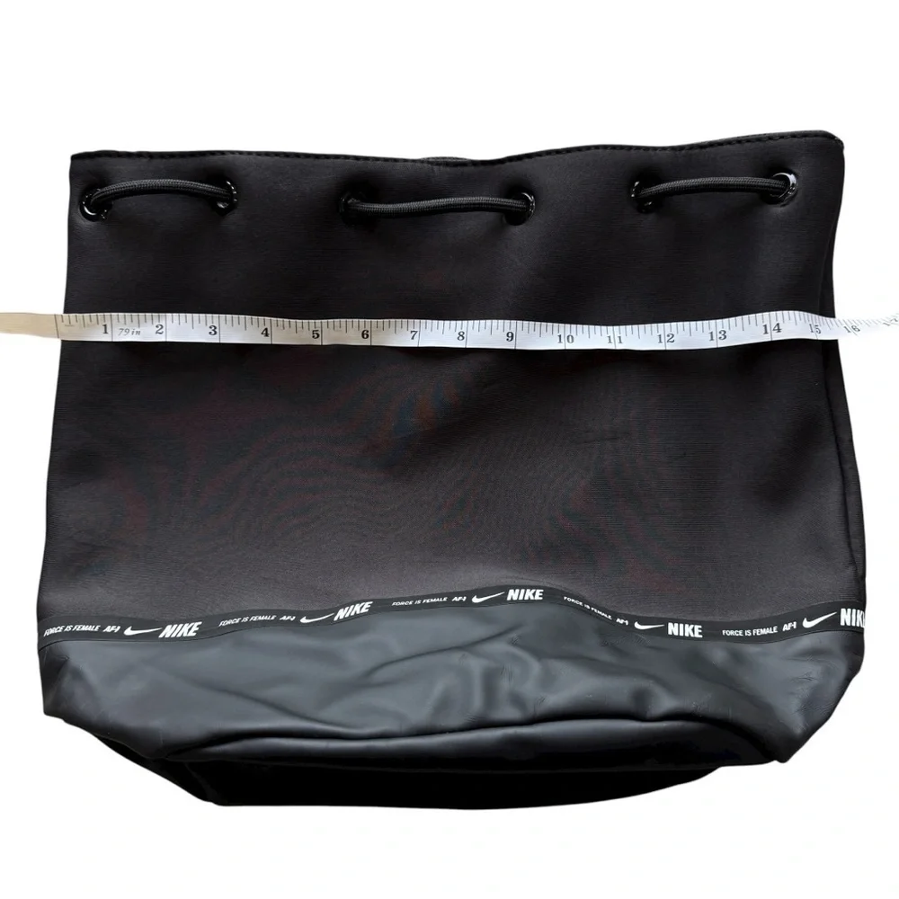 NIKE Air Force 1 Sage “Ying Yang” Bag cinch Closure
